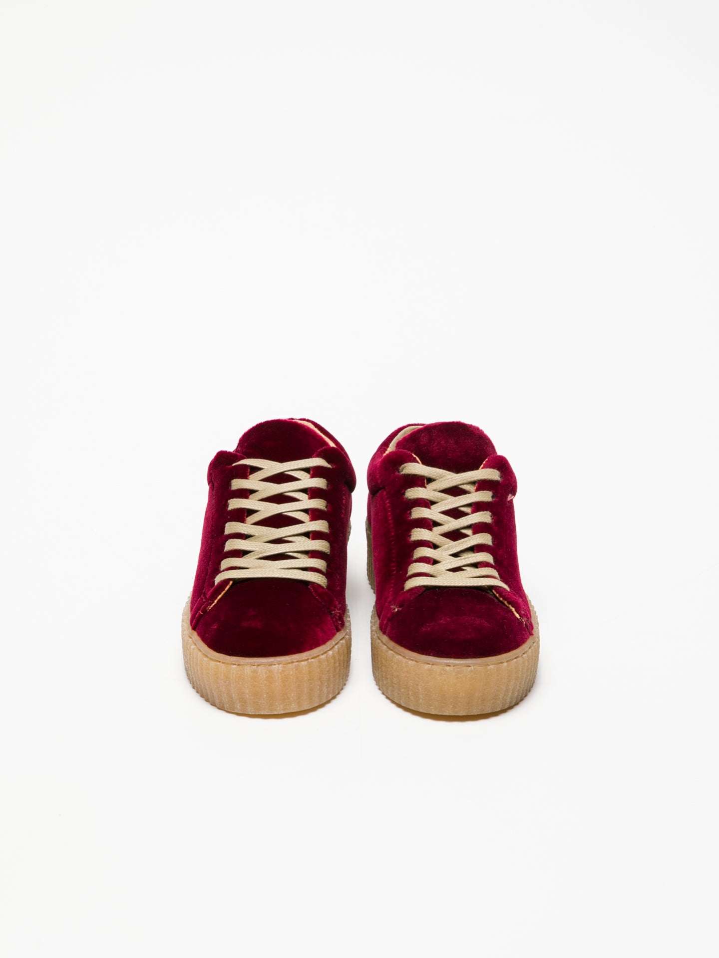 Foreva DarkRed Lace-up Trainers